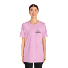 Dog Mom T-Shirt — Personalized Your Dog Image  Tee (Custom Name)