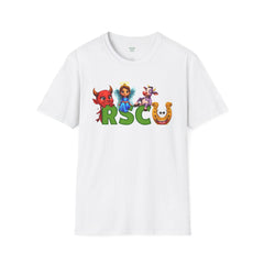 Russell Sage College Mascots Unisex T-Shirt - Personalize your shirt with your grad year by entering it in the notes field before you hit the checkout button