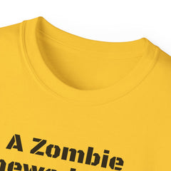 Amputee Zombie Chewed It Off Tee