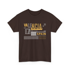 Valencia Spain Cities of The World Series Unisex Heavy Cotton Tee