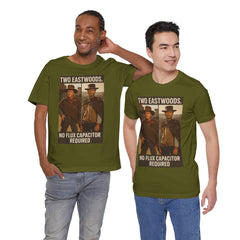 Vintage Western T-Shirt - Two Eastwoods - No Flux Capacitor Required