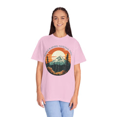 Mount Rainier National Park Graphic, Comfort Colors Soft Relaxed Fit Unisex Garment-Dyed T-shirt