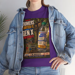 Boomers Started It. Gen X Perfected It. Vintage Hose Water Bottle Graphic Tee