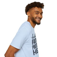 Husband Father Protector Hero Unisex Softstyle T-Shirt