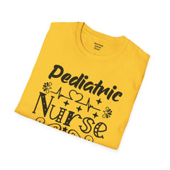 Pediatric Nurse - Unisex Softstyle T-Shirt | Nurse Awareness,Medical Wear,Gift For Him,Scrubs Lover, RN, Hospital Staff Gift,Gift For Her,RN