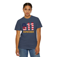 Vintage 911 Dispatcher Garment Dyed T-Shirt