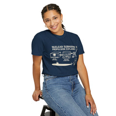 Nautical Science T-Shirt, Unisex Graphic Tee, Marine Themed Apparel, Gift for Engineers, Submarine Enthusiast Shirt, Casual Wear