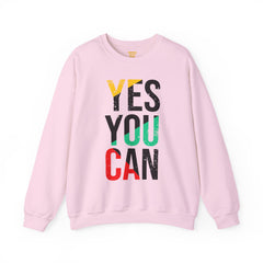 YES YOU CAN - Unisex Heavy Blend™ Crewneck Sweatshirt