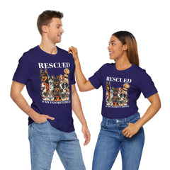 RESCUED IS MY Favorite Breed - Unisex Jersey Short Sleeve Tee