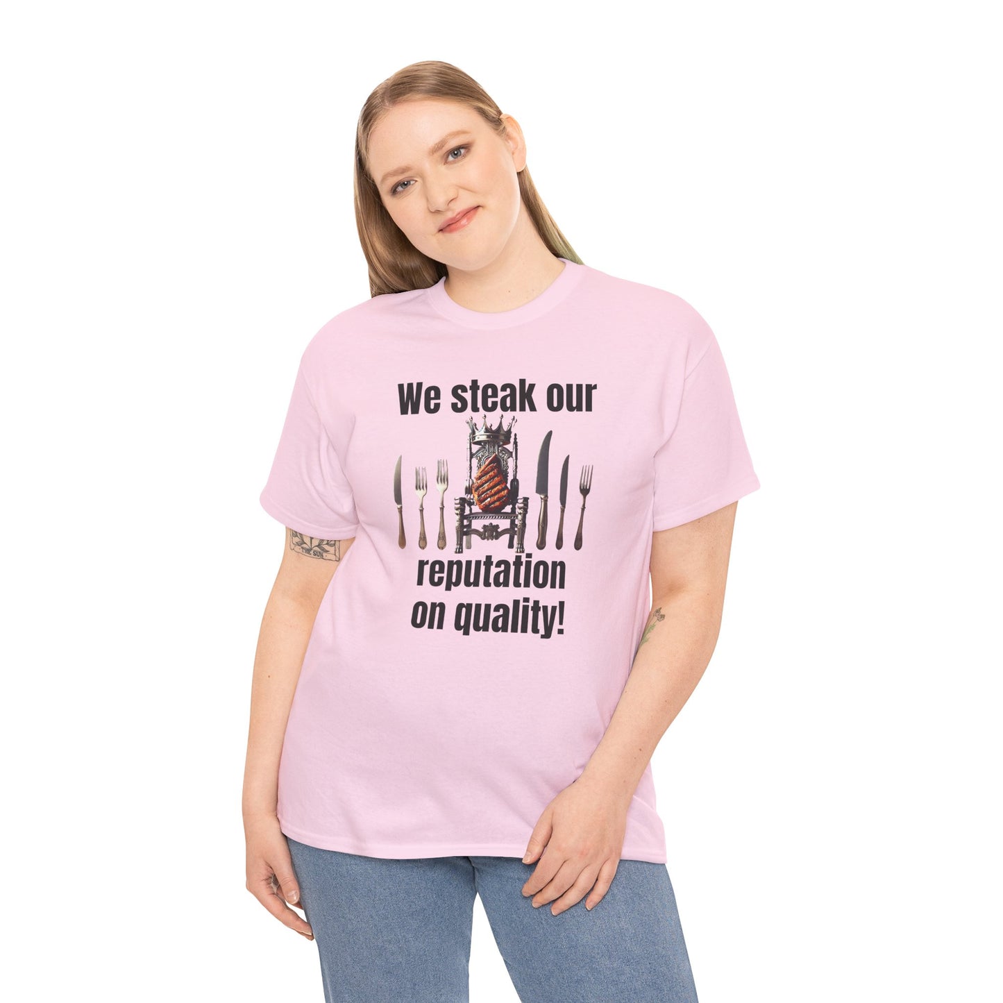 Butcher We steak our reputation on quality! - Unisex Tee