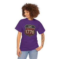 Vintage USA Pride Tee - 1776 Unisex Heavy Cotton Tee