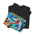 Amputee Humor True Story Shark Wrestled Me For The Leg, And Won - Unisex Heavy Cotton Tee