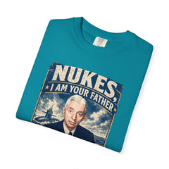 Nukes I Am Your Father Vintage United States Navy Nuclear Power Submarine Graphic T-Shirt