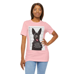 K9 Mugshot Personalized with your Dog T-Shirt
