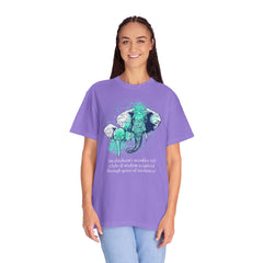 Elephants Graphic  Garment-Dyed T-shirt