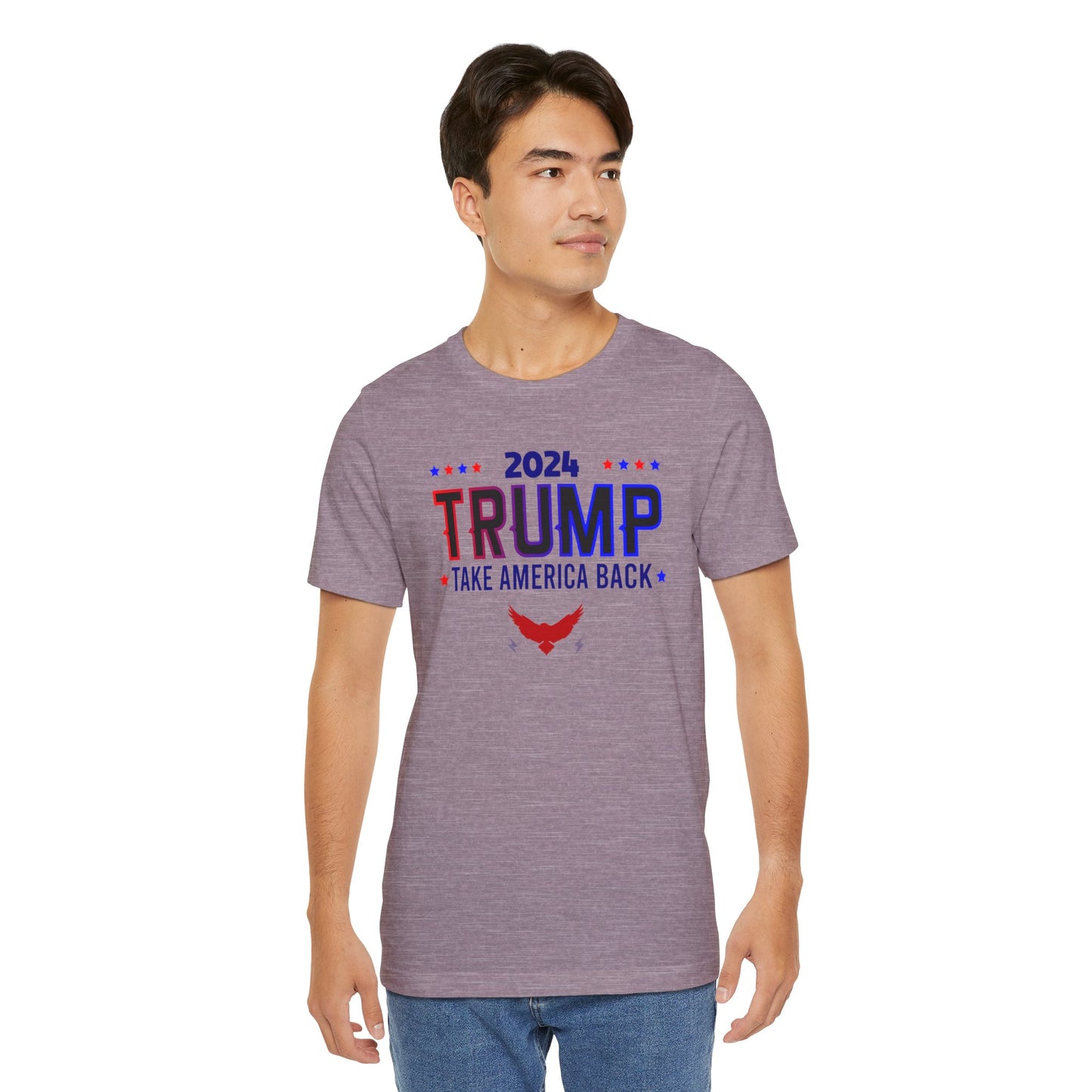 2024 TRUMP Take America Back Political Short Sleeve Tee