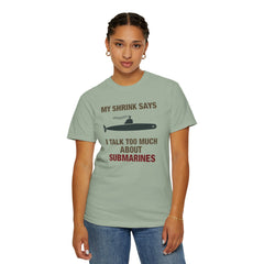 Submarine Humor T-Shirt  Nautical Joke Tee for Submarine Enthusiasts
