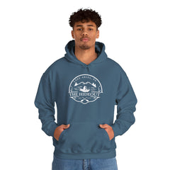 The Hideout Adventure Hoodie – Lake Ariel, PA Mountain Graphic Hooded Sweatshirt