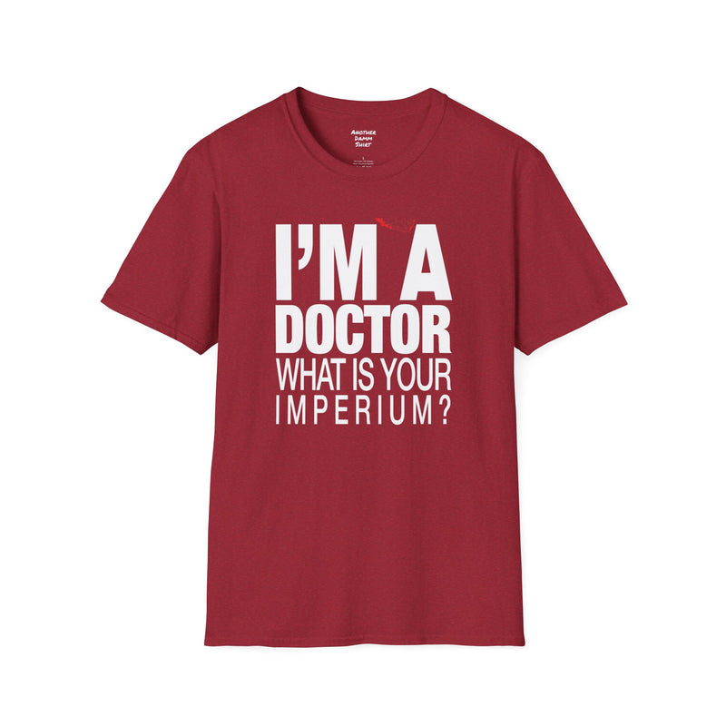 Doctor - Unisex Softstyle T-Shirt | Doctor Awareness, Medical Wear, Gift For Him, Scrubs Lover, Hospital Staff Gift, Gift For Him