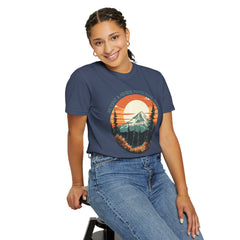 Mount Rainier National Park Graphic, Comfort Colors Soft Relaxed Fit Unisex Garment-Dyed T-shirt