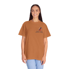 Front Logo Back Graphic Baldwin Harbor Animal Hospital "Who Let the Dogs Out?" Graphic Tee