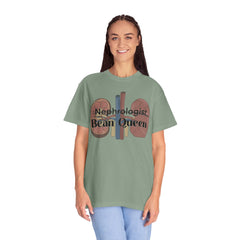 Nephrologist Bean Queen, Graphic Unisex Garment-Dyed T-shirt