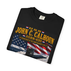 USS John C. Calhoun SSBN-630 Submarine Tribute T-Shirt — Forty One For Freedom Patriotic Tee
