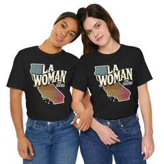 LA Woman, The Doors - Graphic Unisex Jersey Short Sleeve Tee