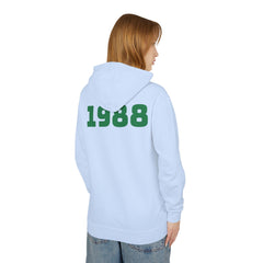 Russell Sage College Mascot Unisex Hoodie - Russell Sage Purple Cow, Red Devil, Golden Horseshoe, Blue Angel Design