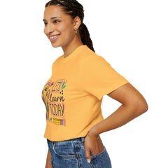 Floral Teacher T-Shirt - Comfort Colors Soft
