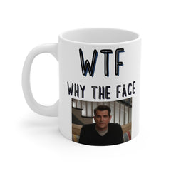 WTF Why the Face Phil's-osophy, Ceramic Mug, Gift For Him, Gift For Her, Funny Realtor Mug, Birthday Gift, Unique Fan Gift, Modern Family