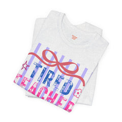 Tired Teacher Summer Club Tee