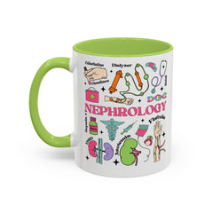 Nephrology Coffee Mug - Perfect Gift for Medical Professionals and Students, Stemmed Coffee Cup, Healthcare Appreciation, Unique Coffee Mug