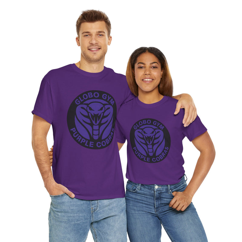 Globo Gym Purple Cobras Unisex Tee, Axl Wear, The Middle Inspired, Fitness Apparel