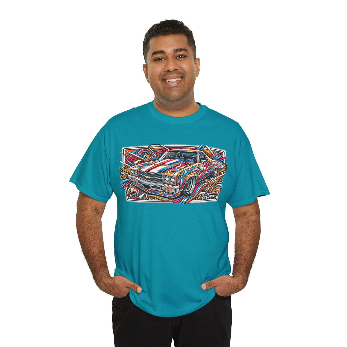 Graffiti Mania Chevrolet El Camino Graphic - Unisex Heavy Cotton Tee