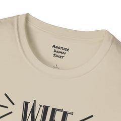 Wife Nurse Mom - Unisex Softstyle T-Shirt | Nurse Awareness,Medical Wear,Gift For Him,Scrubs Lover,Hospital Staff Gift,Gift For Her,RN