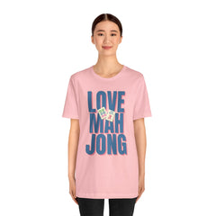 Love Mahjong Graphic Unisex Tee