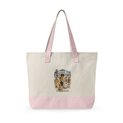 Who Let The Cats Out  Baldwin Harbor Animal Hospital Canvas Tote — Zippered Beach Bag for Cat Lovers