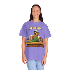 Golden Retriever Brewer Beer T-Shirt — Cute Brew-Dog Graphic Tee