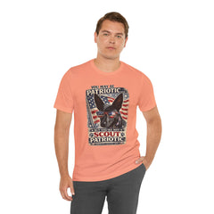 Personalized with your Dogs name and image Patriotic Dog T-Shirt