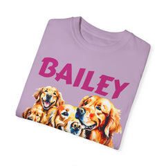 Comfort Colors Dog TShirt,Gift For Him,Use Your Own Dog Pictures,Dogs Name Tee,Gift For Her,Personalized Pet Shirt,Dog Lover Tee,Womens Tee