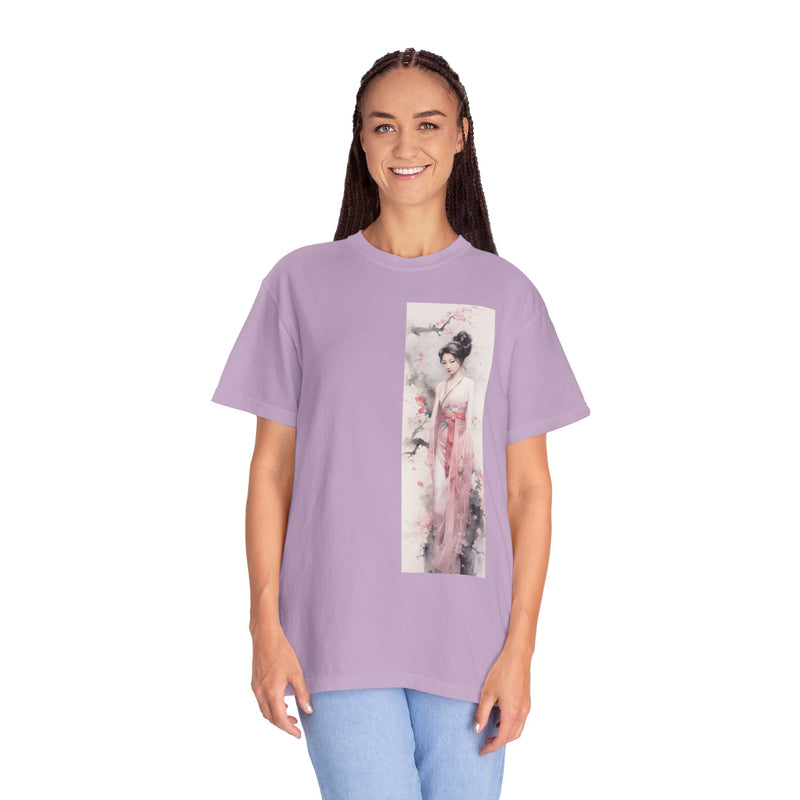 Japanese Woman Water Color - T-Shirt