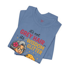 Wisdom Glitter Tee: Funny Gift for Dog Lovers, Mother's Day, Birthday, Casual Wear, Unisex Shirt