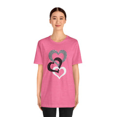 Triple Heart Design Tee