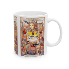 Unique Three Panel  Stain Glass Graphic Princess Bride Mug