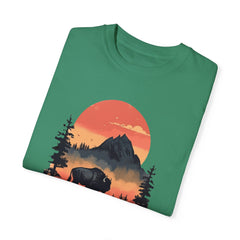 Yellowstone National Park Graphic, Comfort Colors Soft Relaxed Fit Unisex Garment-Dyed T-shirt