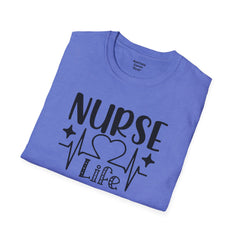 Nurse Life - Unisex Softstyle T-Shirt | Nurse Awareness,Medical Wear,Gift For Him,Scrubs Lover, RN, Hospital Staff Gift,Gift For Her