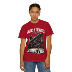 Submarine Angles and Dangles Survivor Unisex Garment-Dyed T-shirt