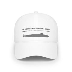 Veteran Submarine Baseball Cap, Funny Military Hat, Gift for Veterans, Patriotic Cap, Men's Adjustable Hat