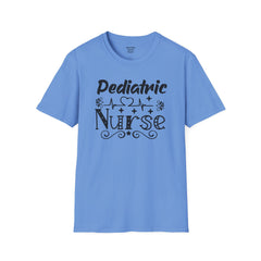 Pediatric Nurse - Unisex Softstyle T-Shirt | Nurse Awareness,Medical Wear,Gift For Him,Scrubs Lover, RN, Hospital Staff Gift,Gift For Her,RN